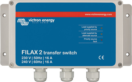 Filax-2 230V/50Hz-240V/60Hz — Распределение и защита питания